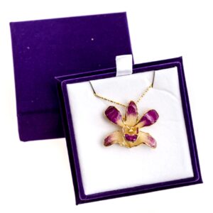 Orchid Pendant/Brooch s